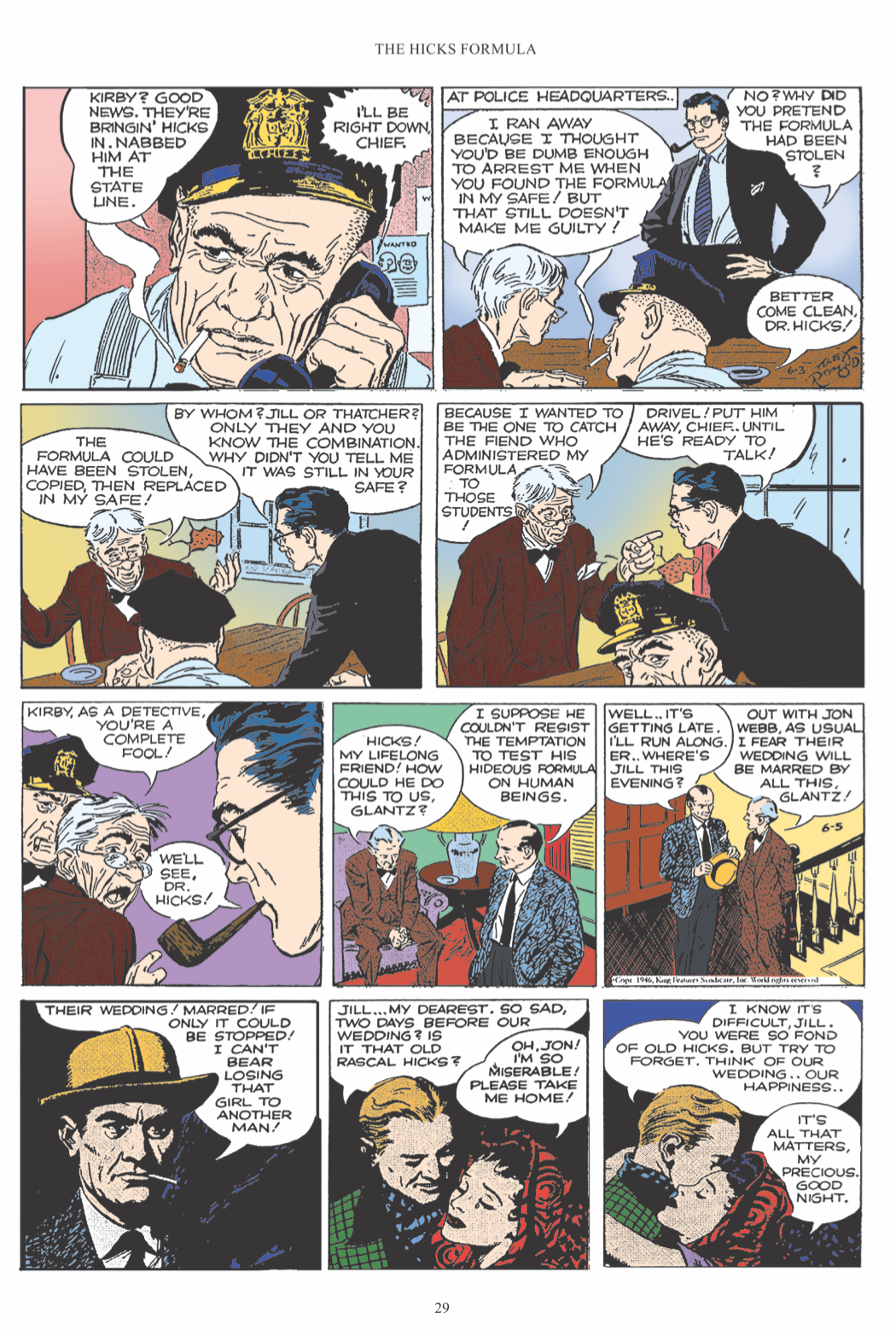 Rip Kirby - The Modern Detective: Chip Faraday Murder