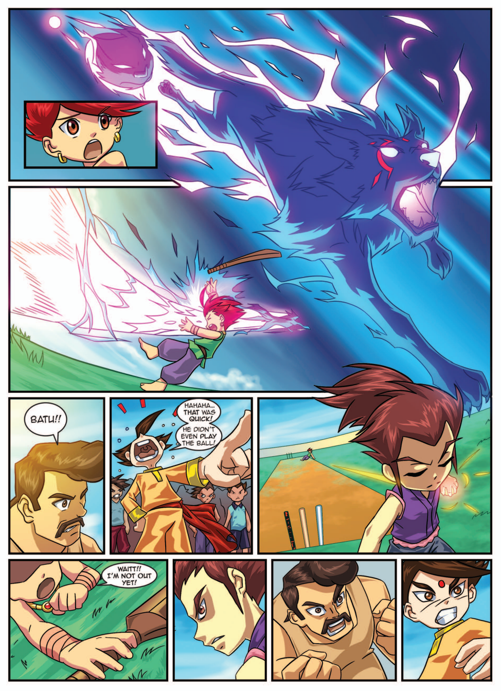 Batu Gaiden (Manga) - Featured on Cartoon Network