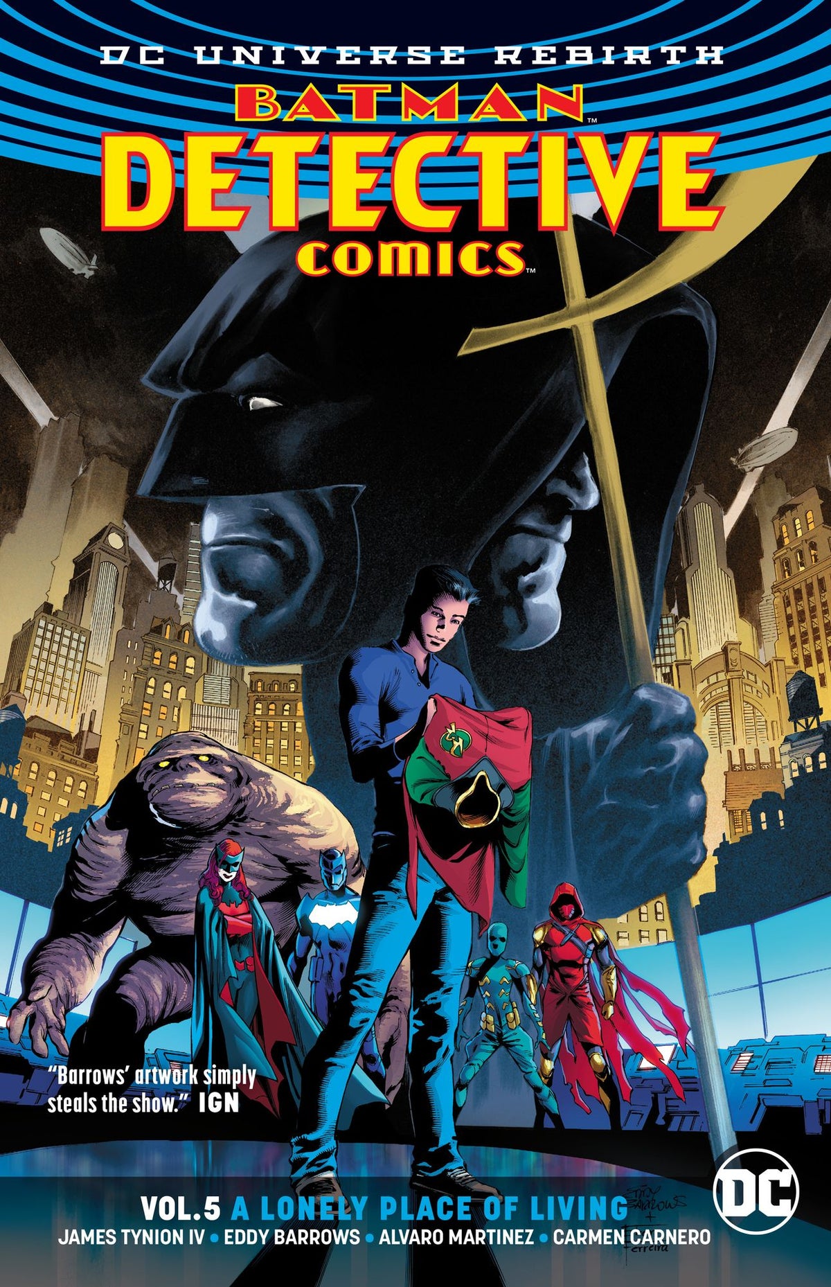 Detective Comics Vol. 5: A Lonely Place of Living