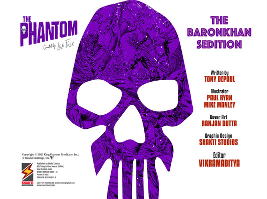 The Phantom: The Baronkhan Sedition - interior spread