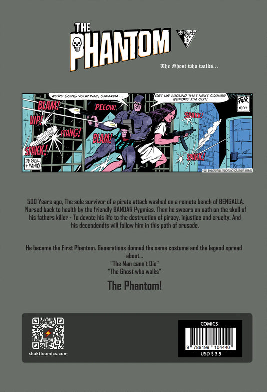 The Phantom: To Wrack and Ruin at Gravelines - interior page