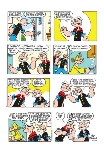 Popeye The Sailor: The Tale of Purple Pearl, Spirits and Sorcery