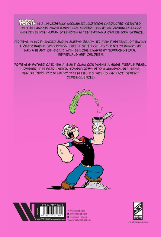 Popeye The Sailor: The Tale of Purple Pearl, Spirits and Sorcery
