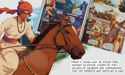 The Life of Chhatrapati Shivaji: The comic