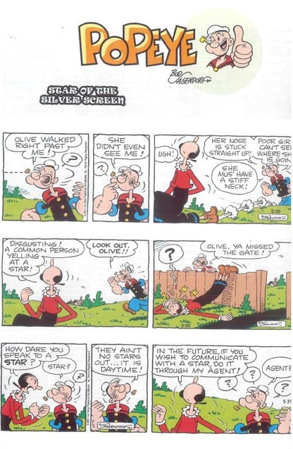 Popeye The Sailor: Star of the Silver Screen