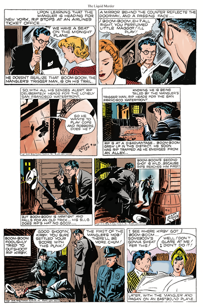 Rip Kirby - The Modern Detective: Chip Faraday Murder