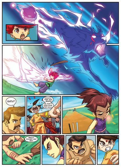 Batu Gaiden (Manga) - Featured on Cartoon Network
