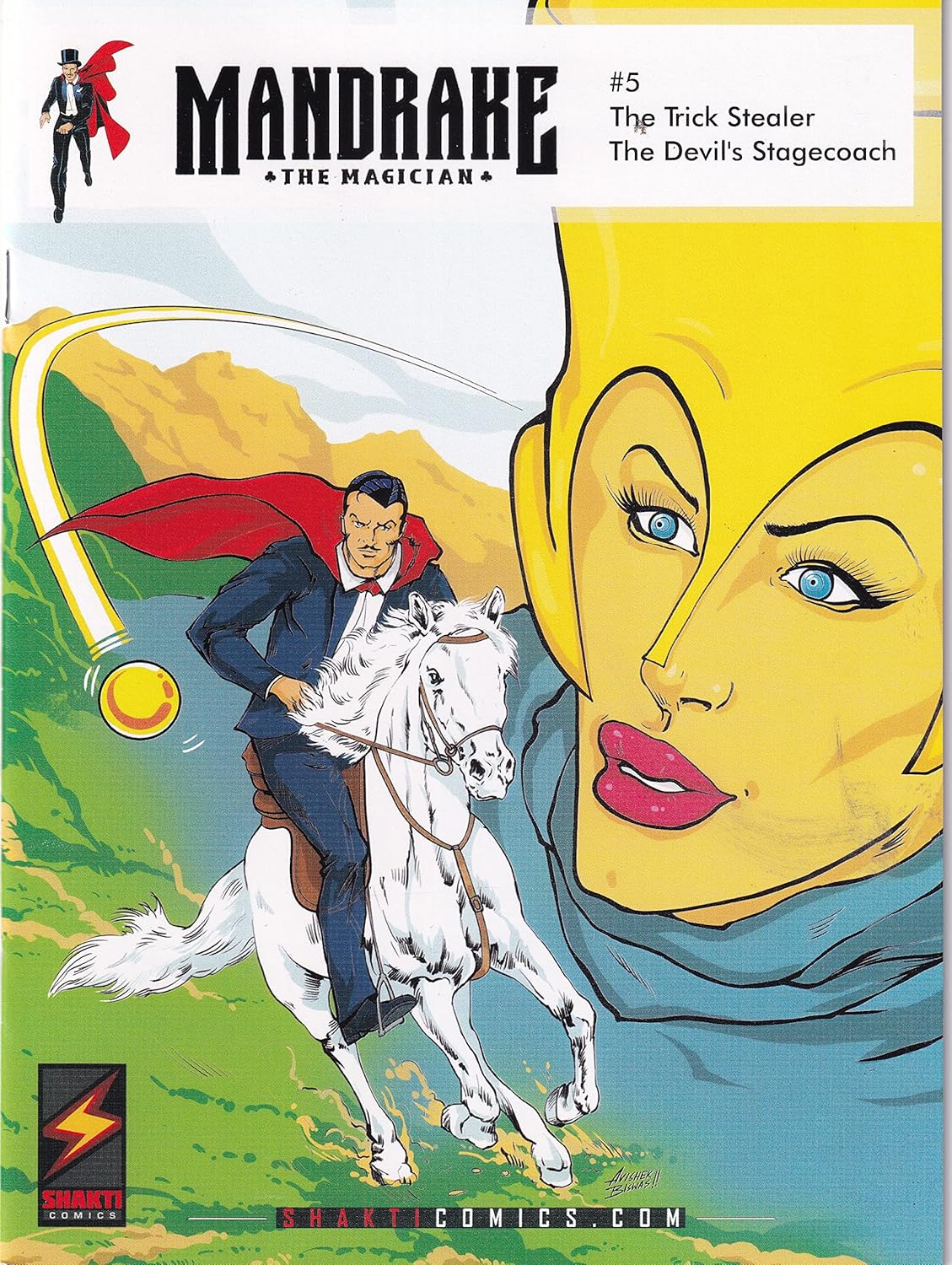 Mandrake The Magician: The Trick Stealer & The devil Stage coach