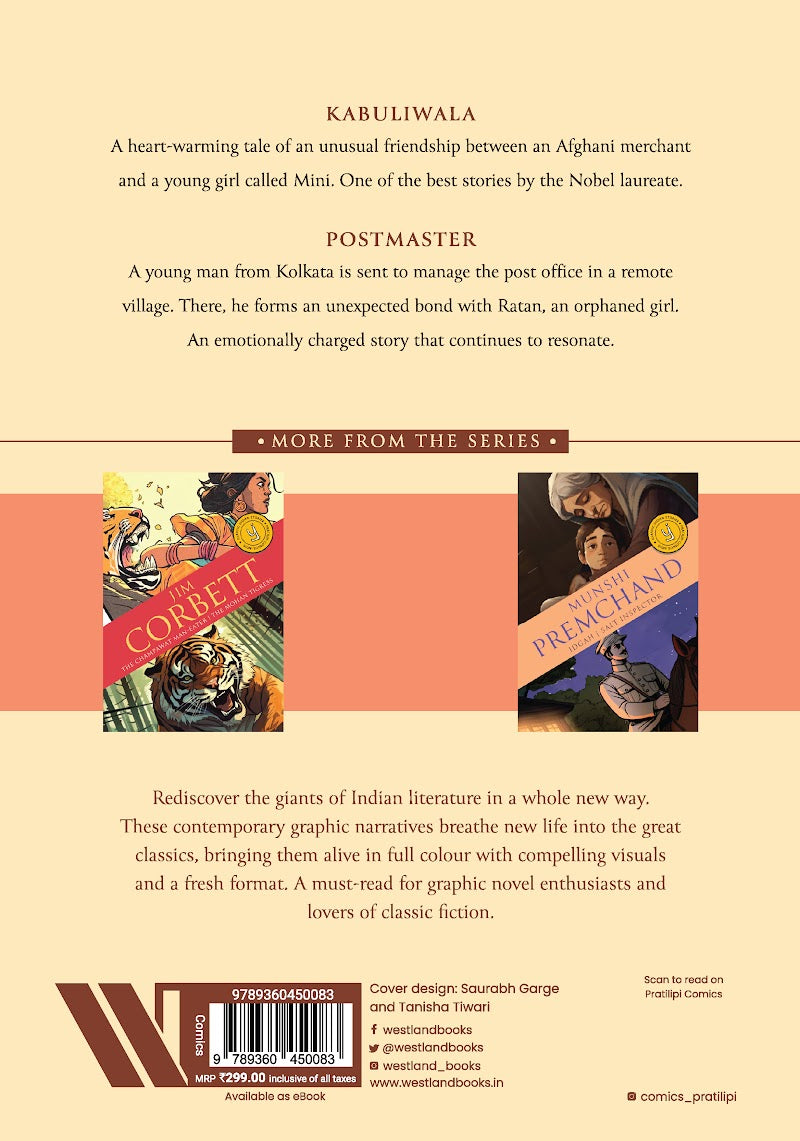 Kabuliwala & The Postmaster: Classic Indian Stories