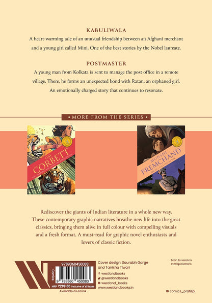 Kabuliwala & The Postmaster: Classic Indian Stories