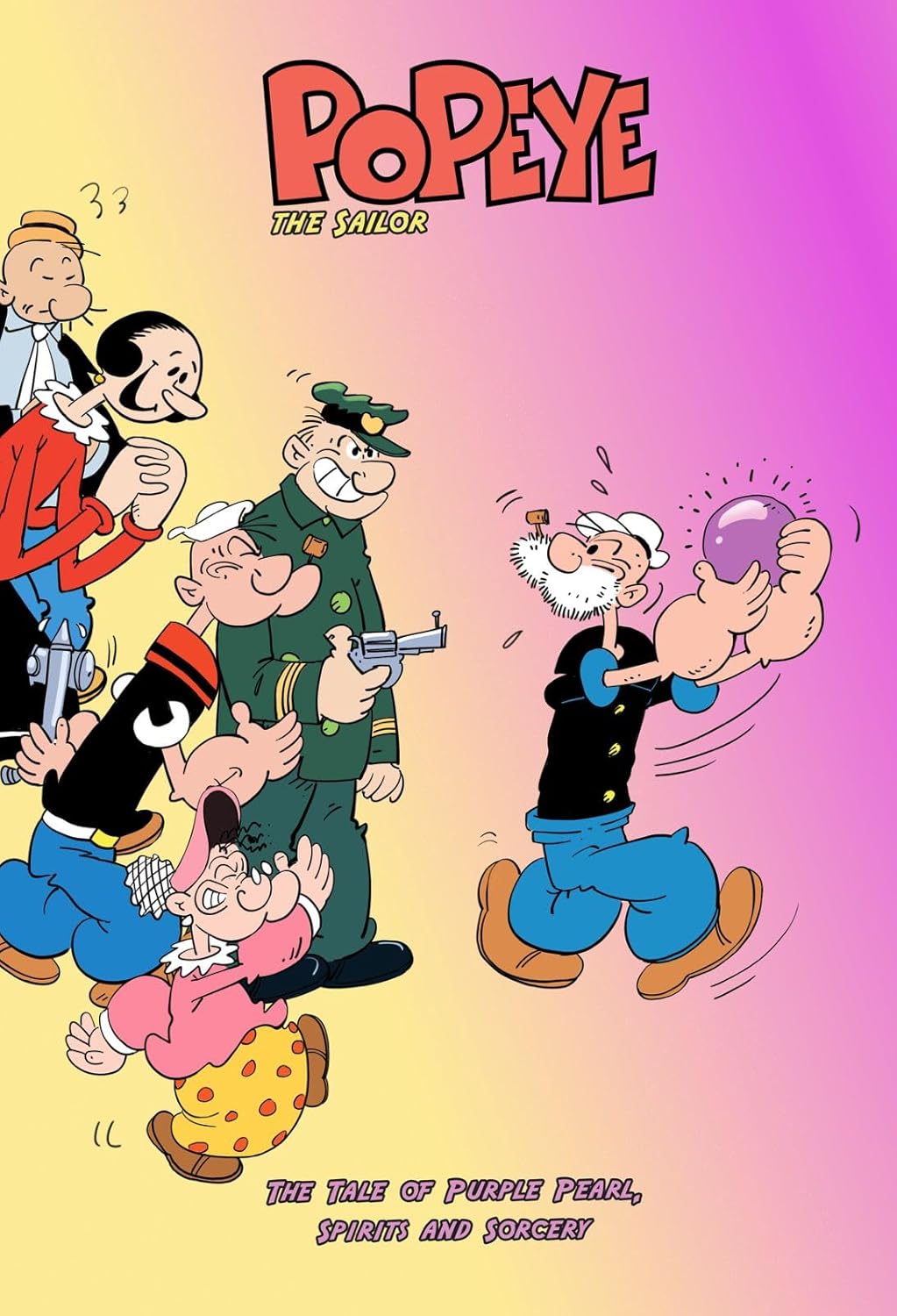 Popeye The Sailor: The Tale of Purple Pearl, Spirits and Sorcery