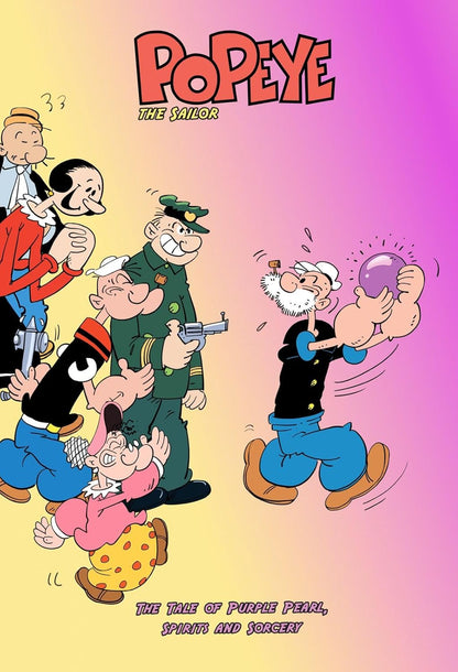 Popeye The Sailor: The Tale of Purple Pearl, Spirits and Sorcery