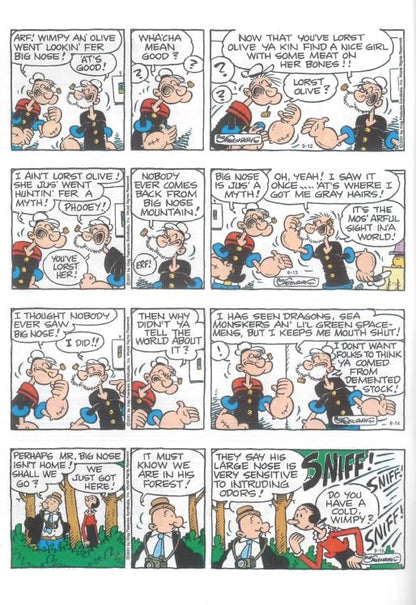 The Big Nose Mountain & Other Stories - Popeye The Sailor