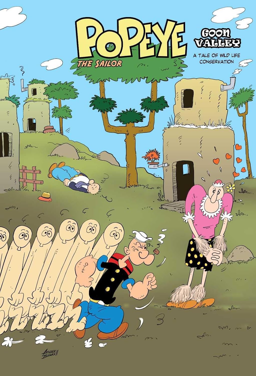 Popeye The Sailor: Goon Valley - A Tale of Wildlife Conservation!
