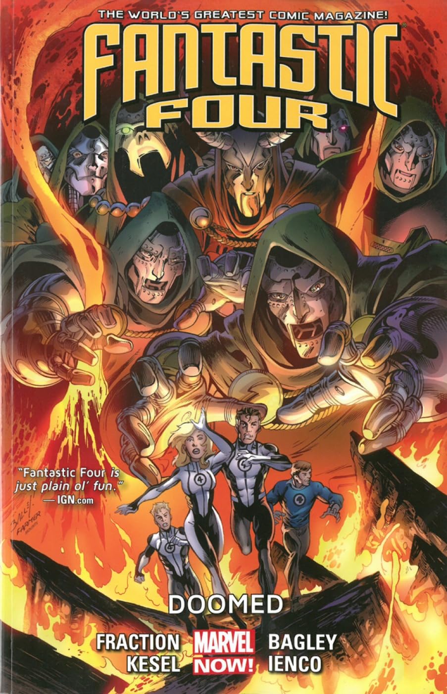 Fantastic Four Vol. 3: Doomed cover