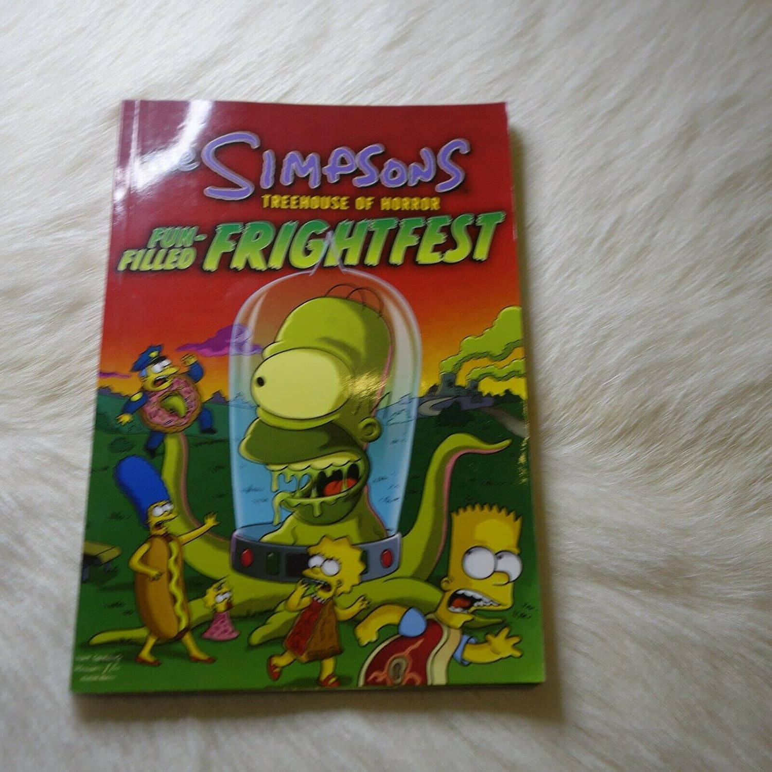 Simpsons Comics: Treehouse of Horror Fun-Filled Frightfest cover