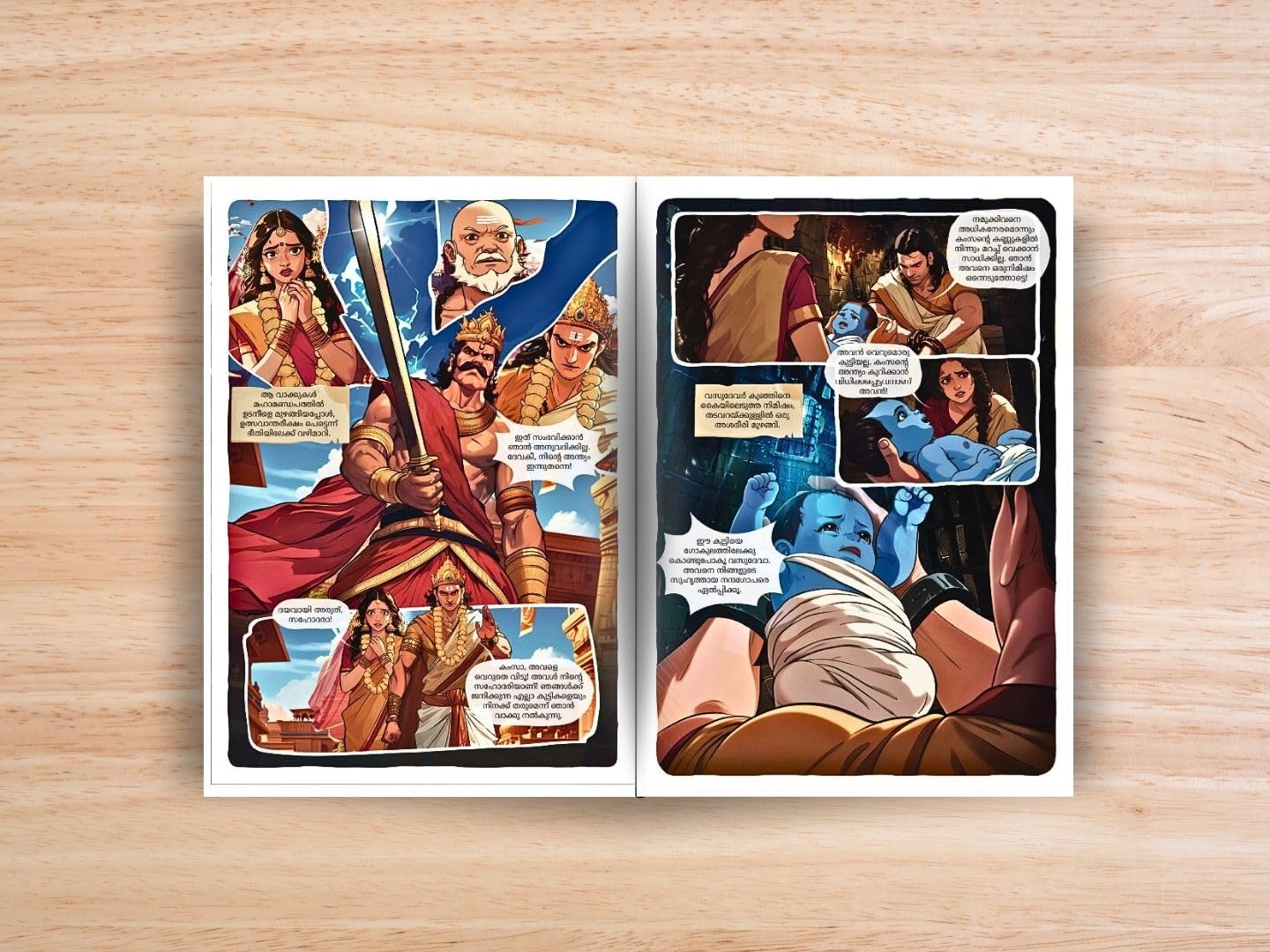 Krishna (Malayalam) Comic cover