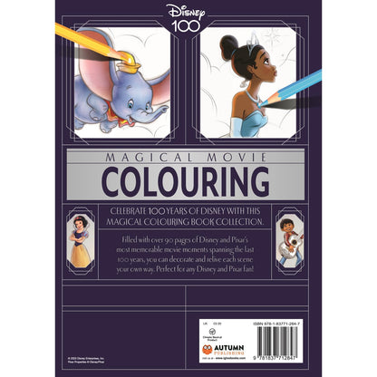 Disney: 100 Years of Disney Colouring Book cover