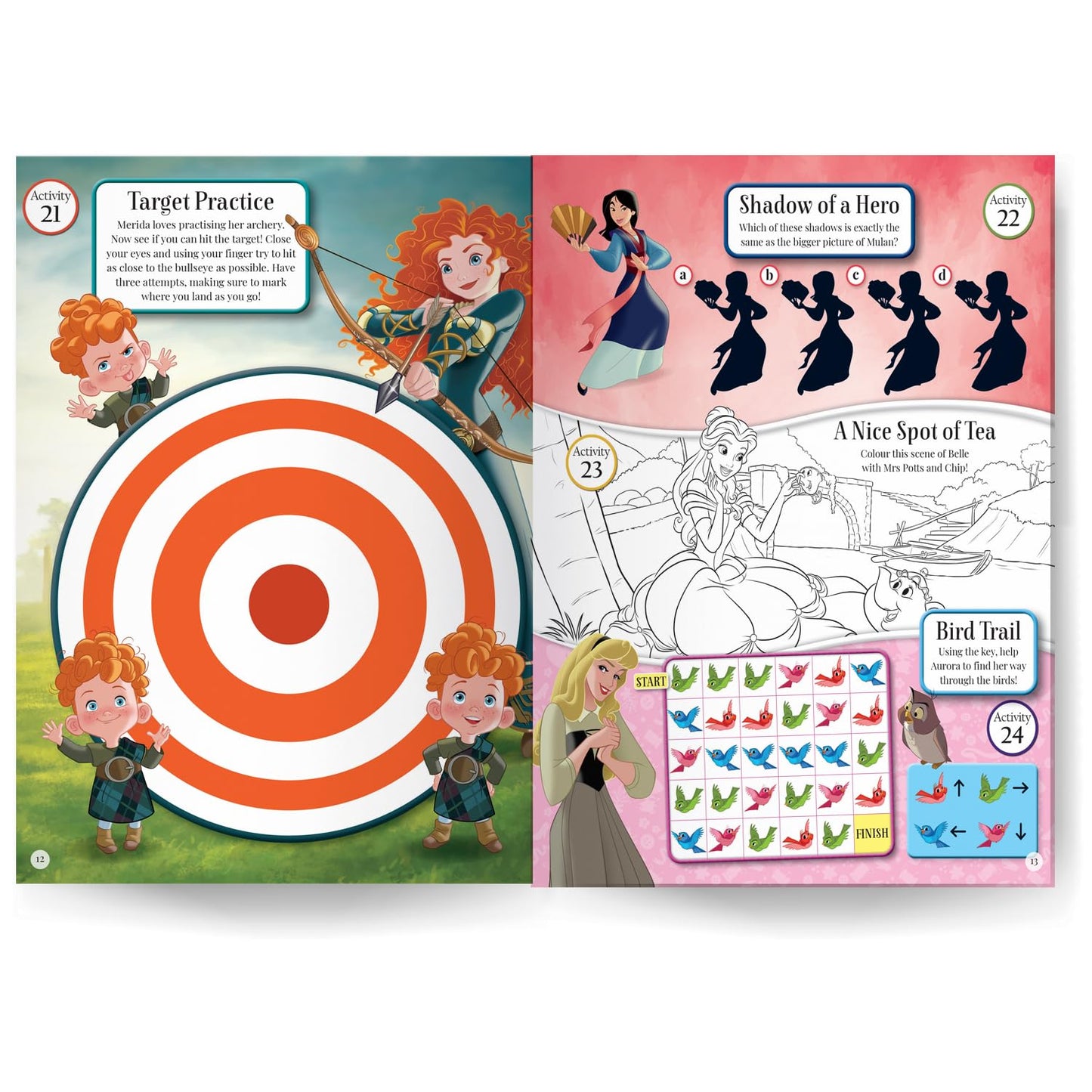 Disney Princess: 4-in-1 Activity cover