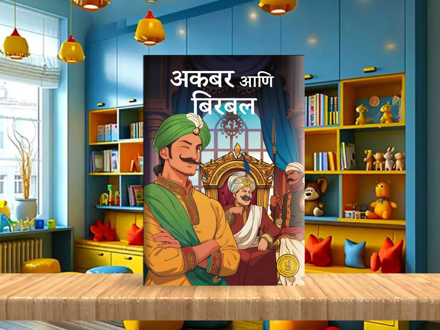 Akbar & Birbal - Comic - Marathi - Classic Indian Stories cover