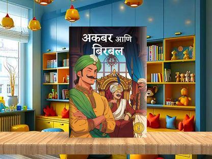 Akbar & Birbal - Comic - Marathi - Classic Indian Stories cover