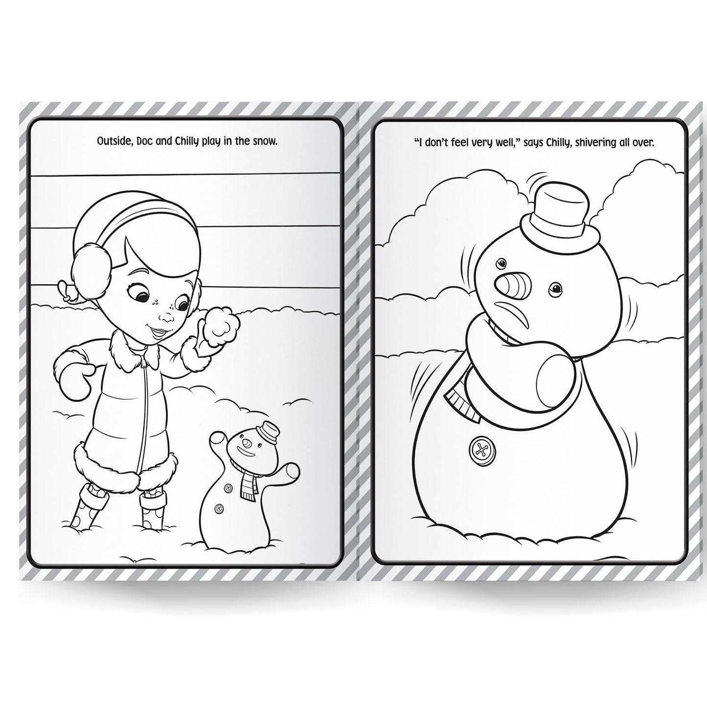 Disney Junior Mega Colouring Book cover