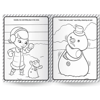 Disney Junior Mega Colouring Book cover