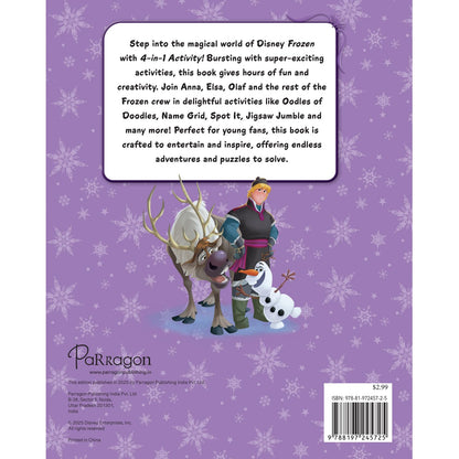 Disney Frozen: 4-in-1 Activity cover
