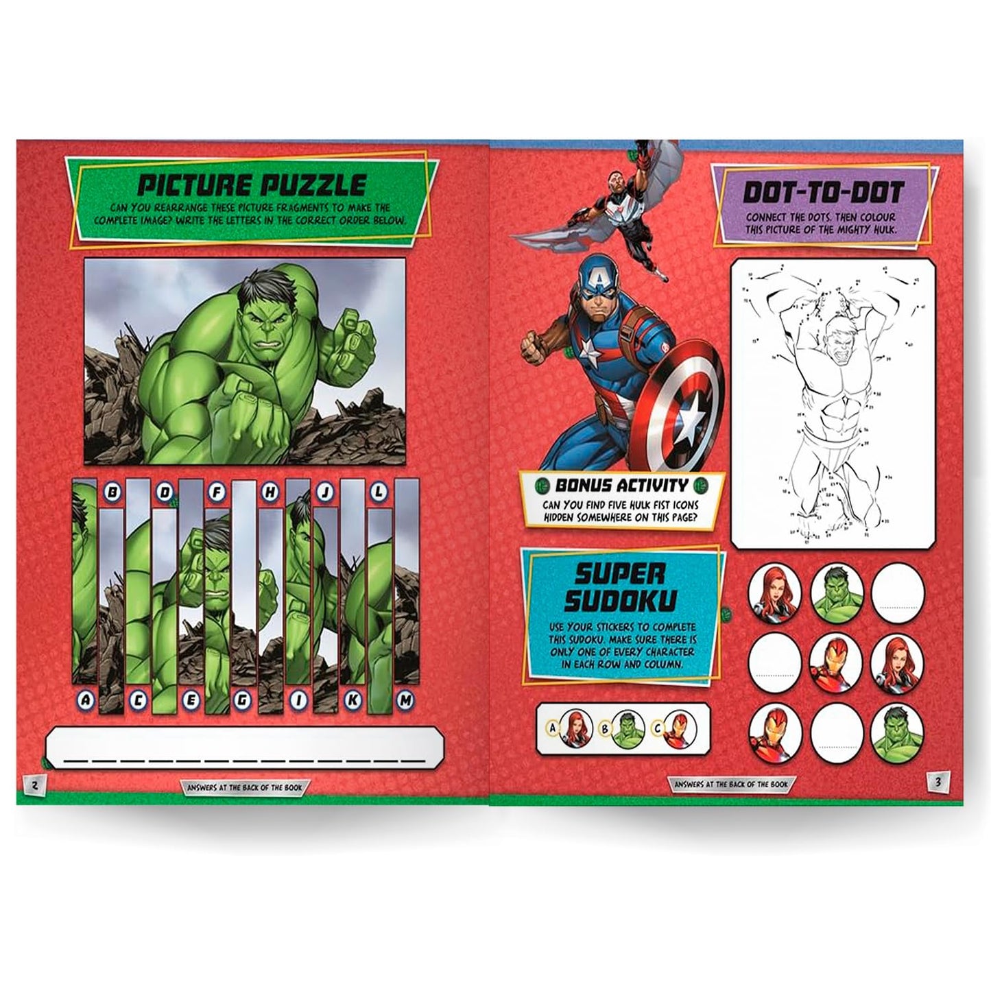 Marvel Hulk Super: Stickers cover