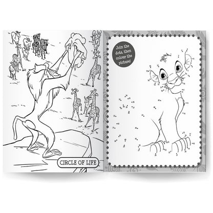 Disney The Lion King: 5-In-1 Colouring cover