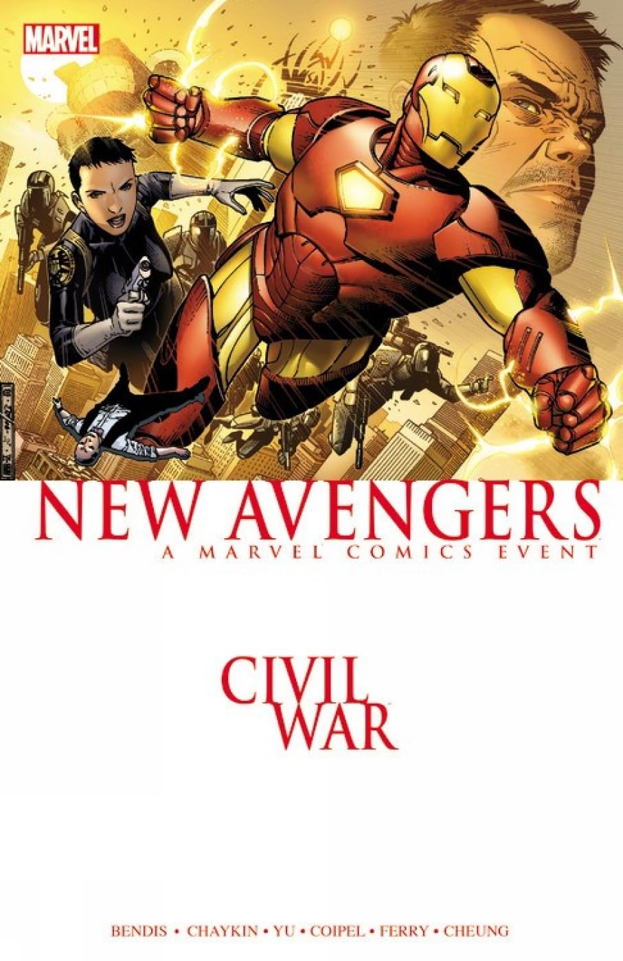 New Avengers: Civil War cover