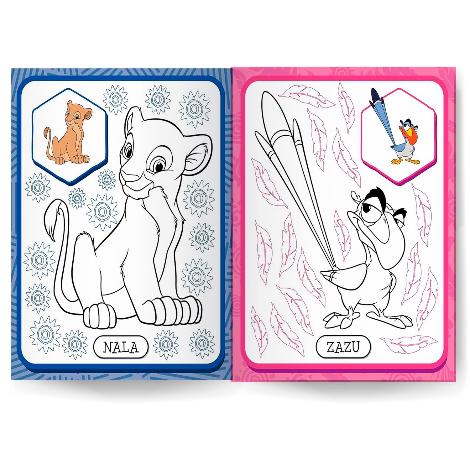 Disney The Lion King: 5-In-1 Colouring cover