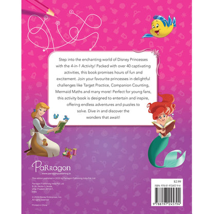 Disney Princess: 4-in-1 Activity cover