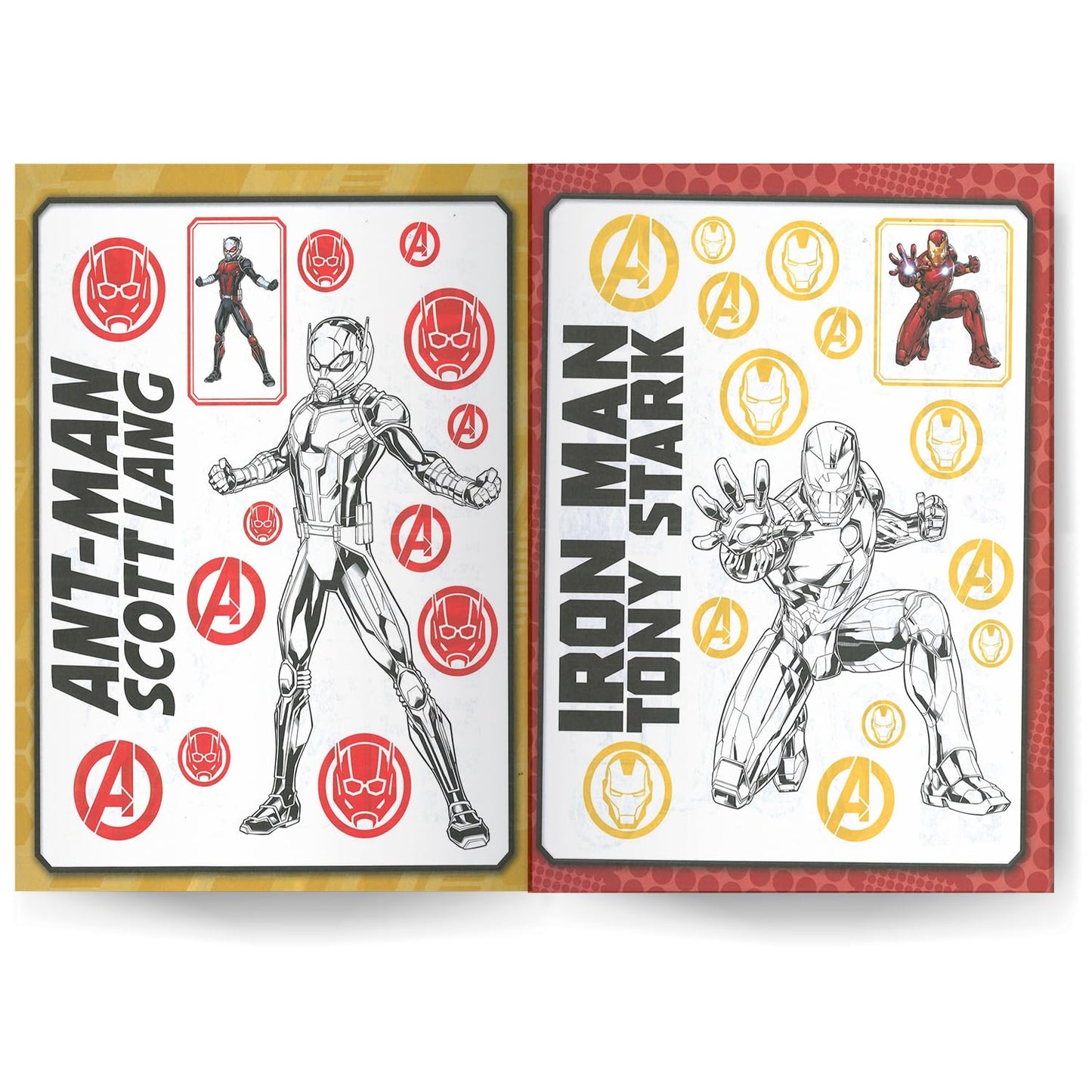 Marvel Avengers: 5-In-1 Colouring cover