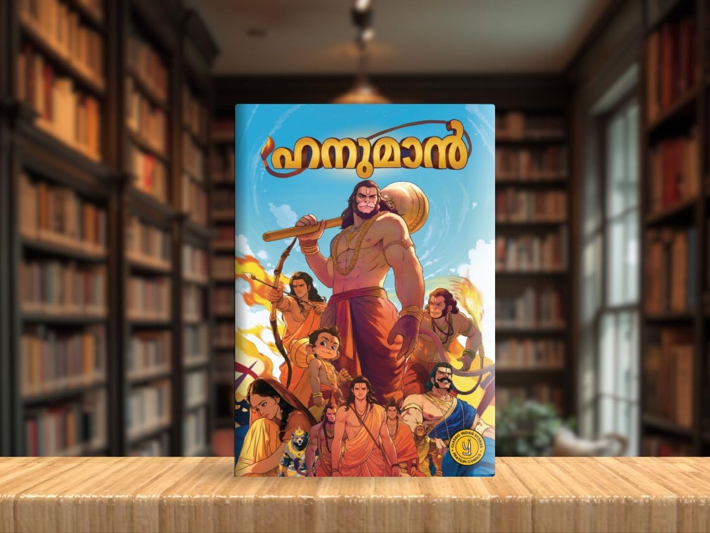 Hanuman (Malayalam) Comic cover