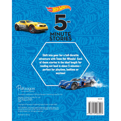 Hot Wheels 5 Minute Stories cover