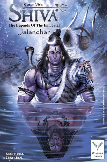 Shiva: The Legends of the Immortal – Jalandhar — Vimanika Comics cover