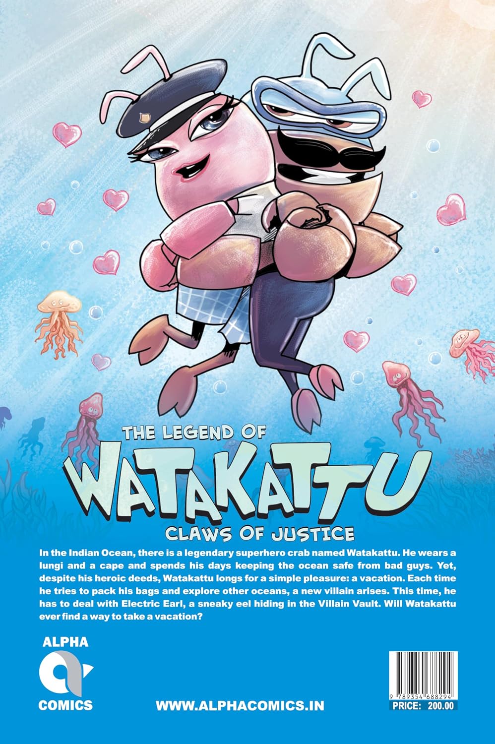 The Legend of Watakattu - Claws of Justice cover
