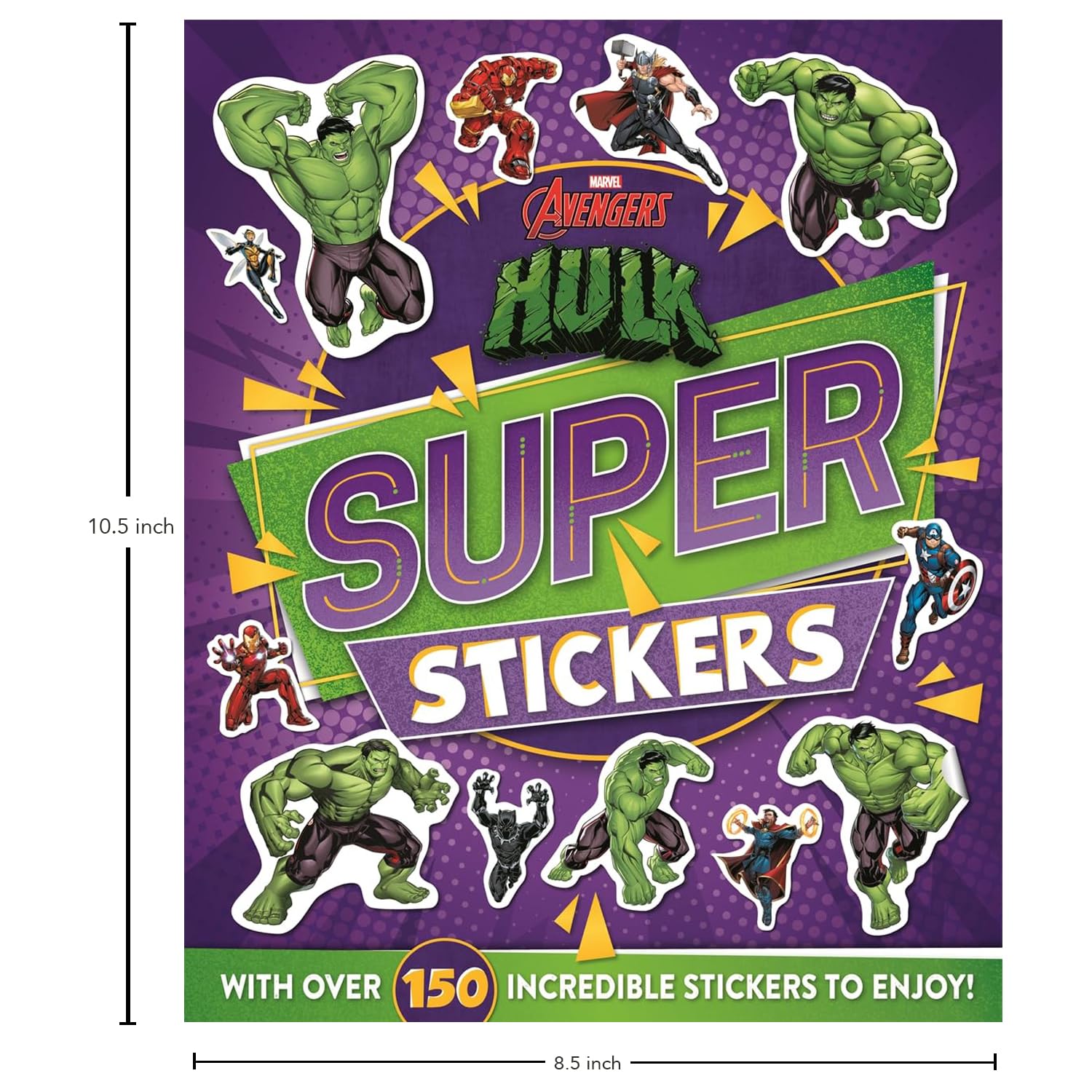 Marvel Hulk Super: Stickers cover