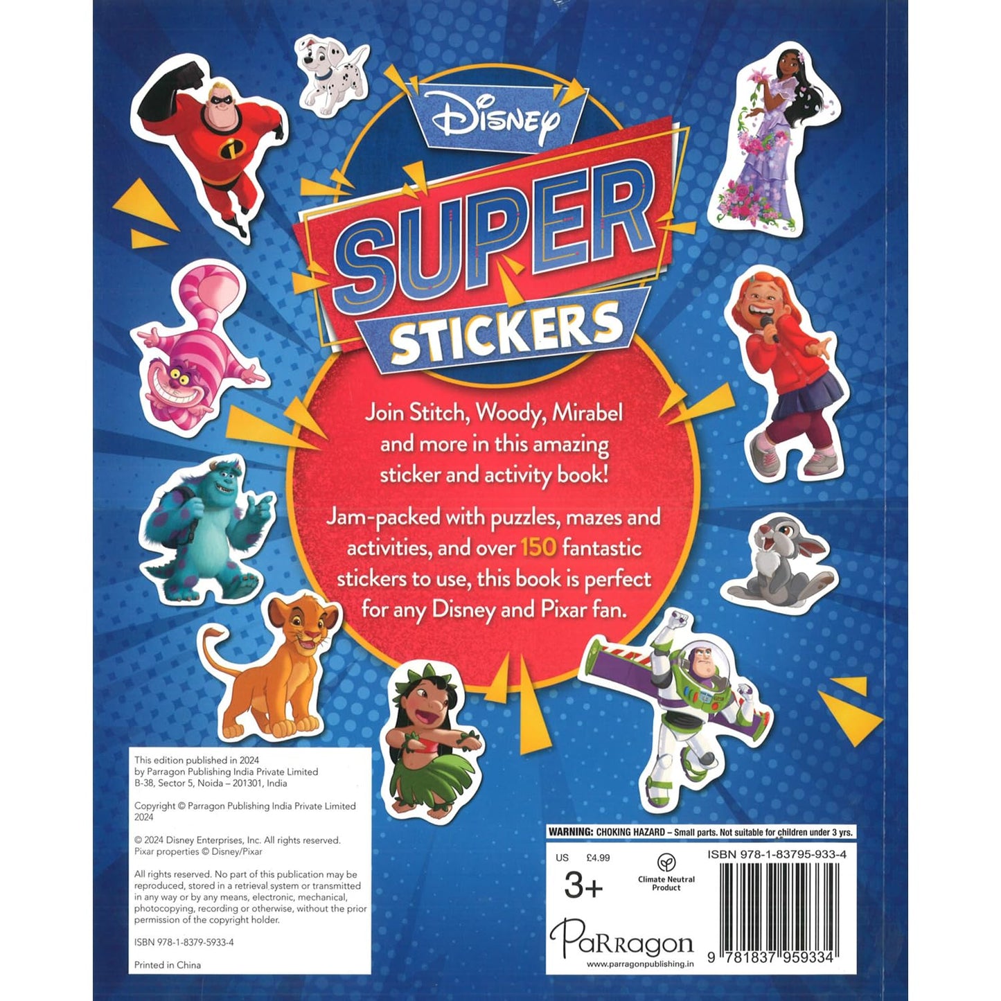 Disney Super: Stickers cover