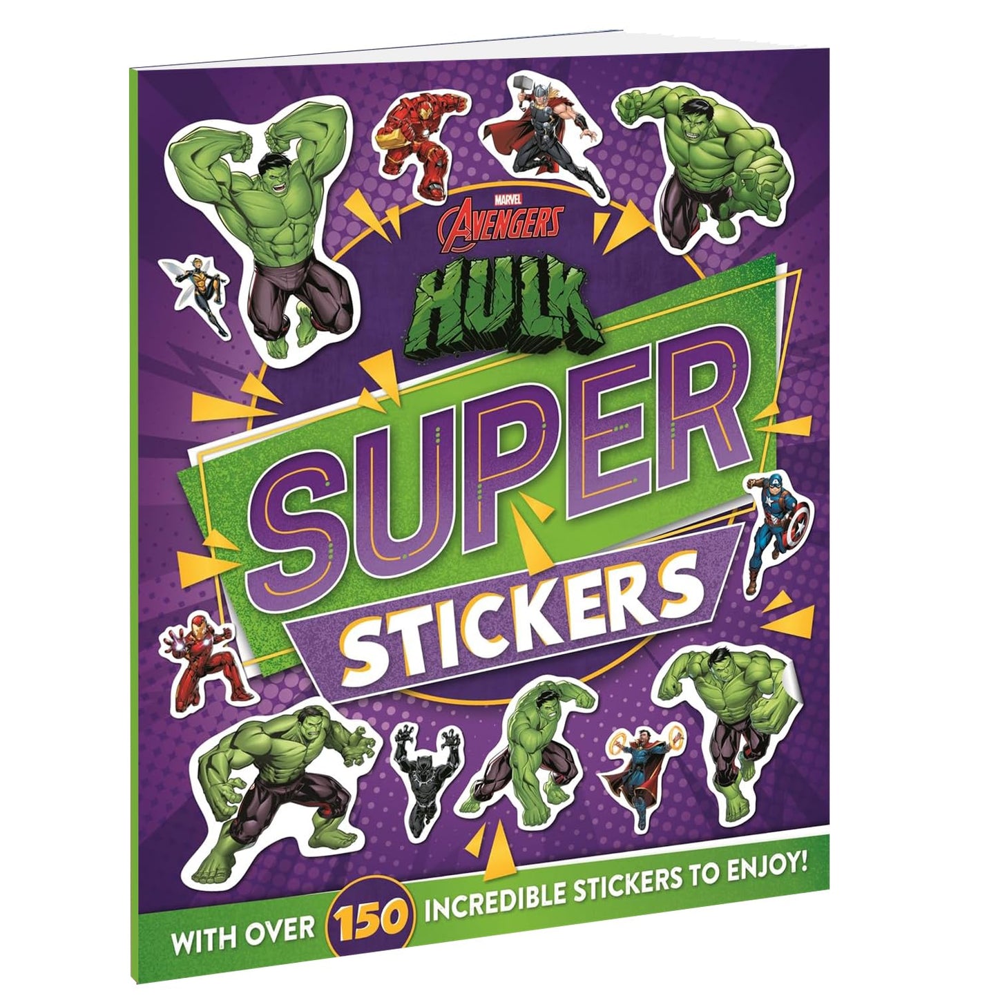 Marvel Hulk Super: Stickers cover