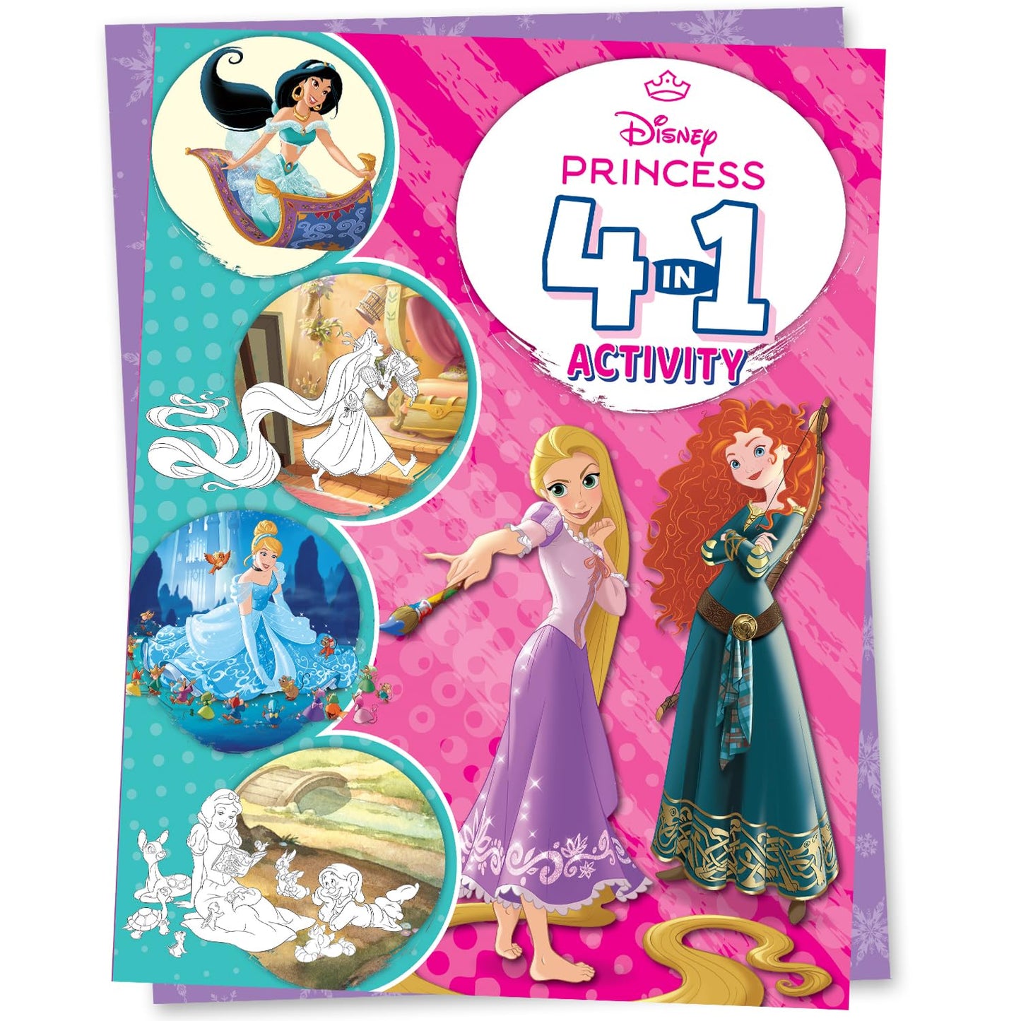 Disney Princess: 4-in-1 Activity cover