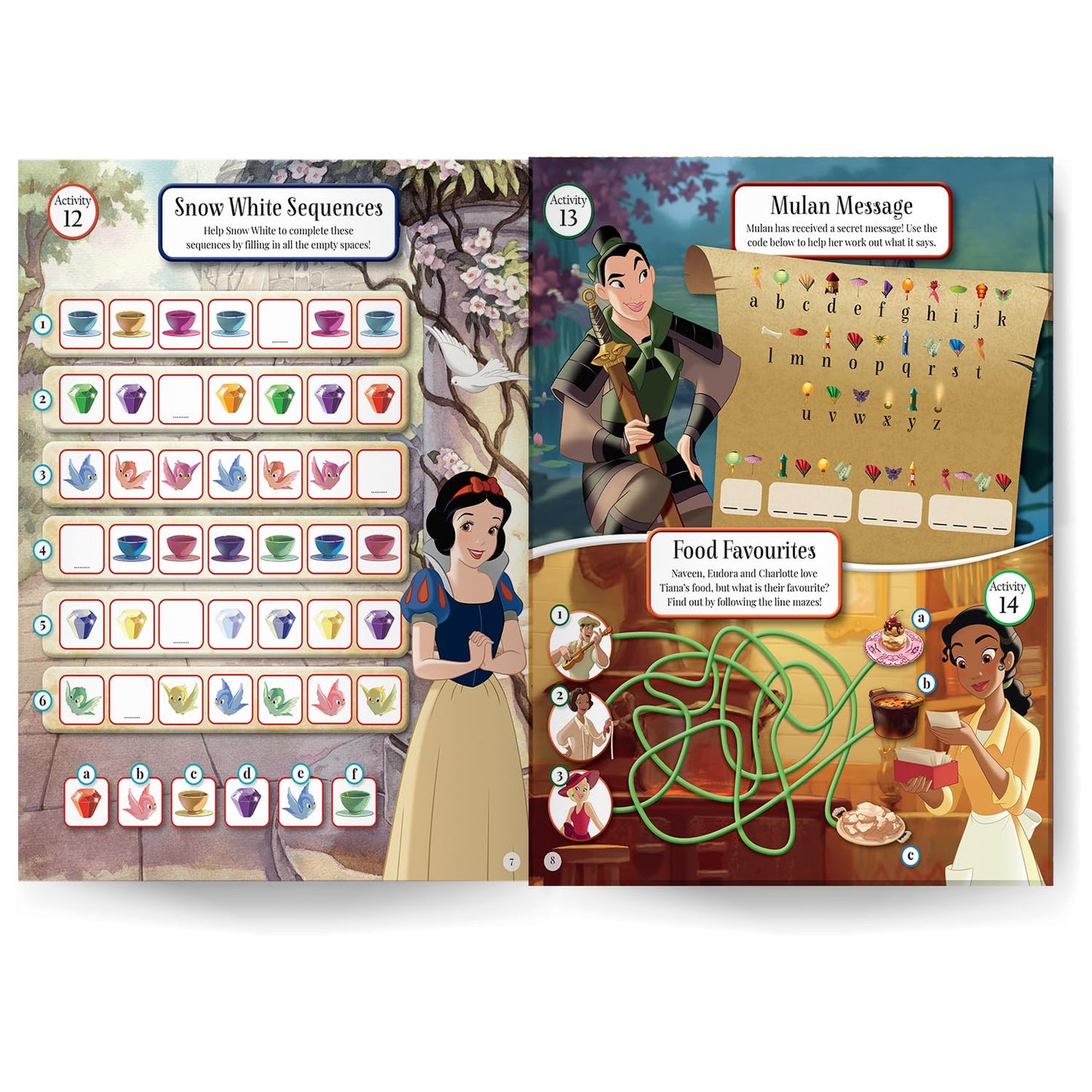 Disney Princess: 4-in-1 Activity cover