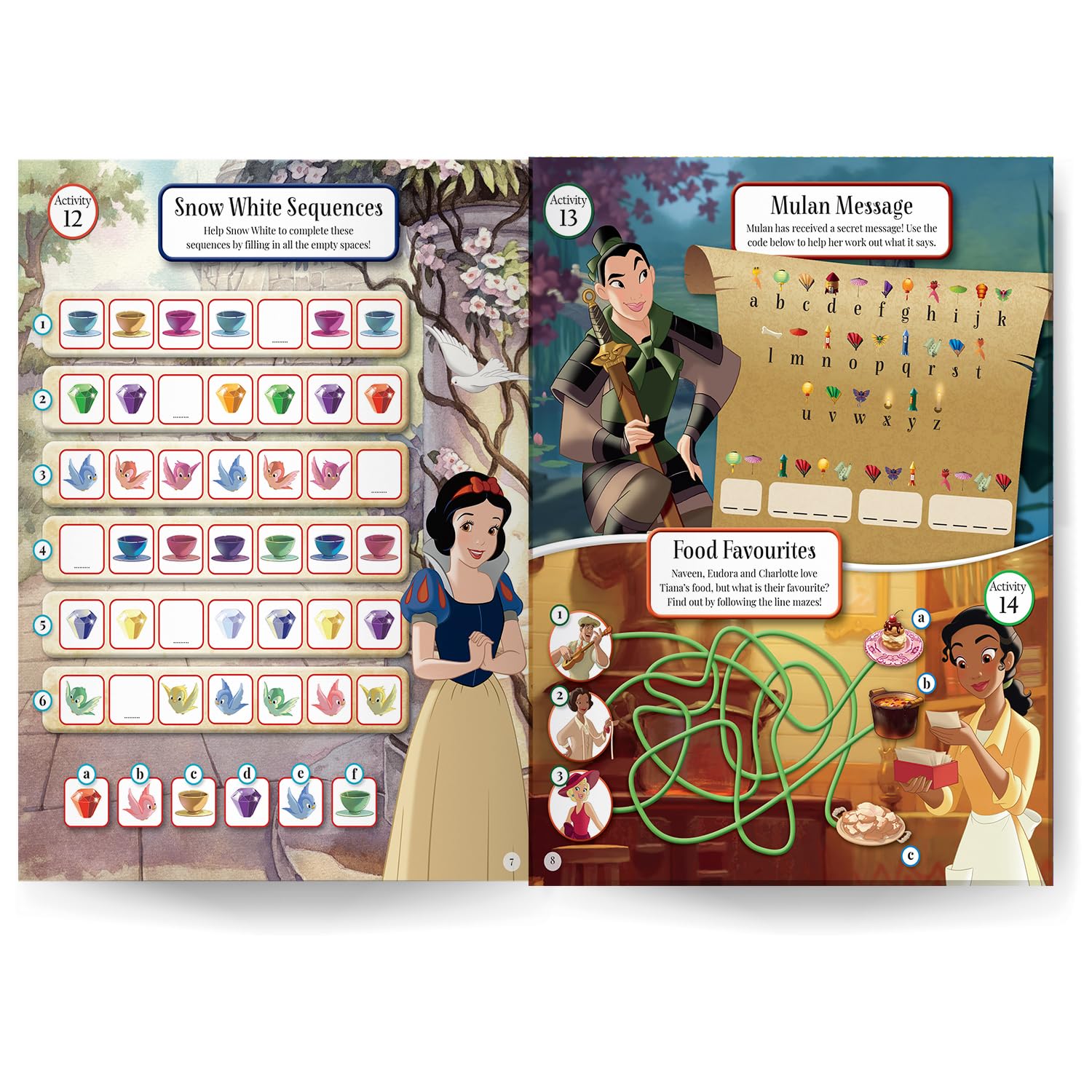 Disney Princess: 4-in-1 Activity cover
