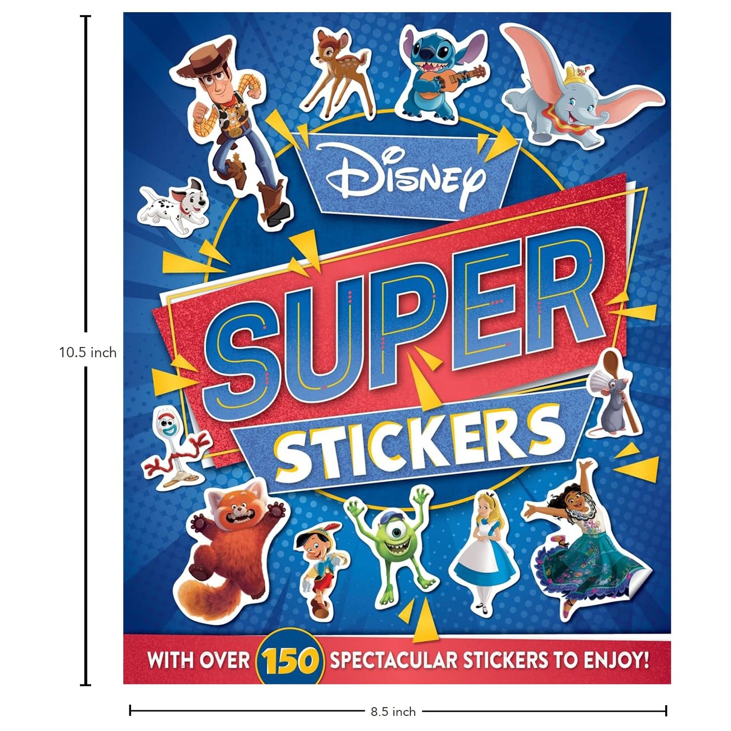 Disney Super: Stickers cover