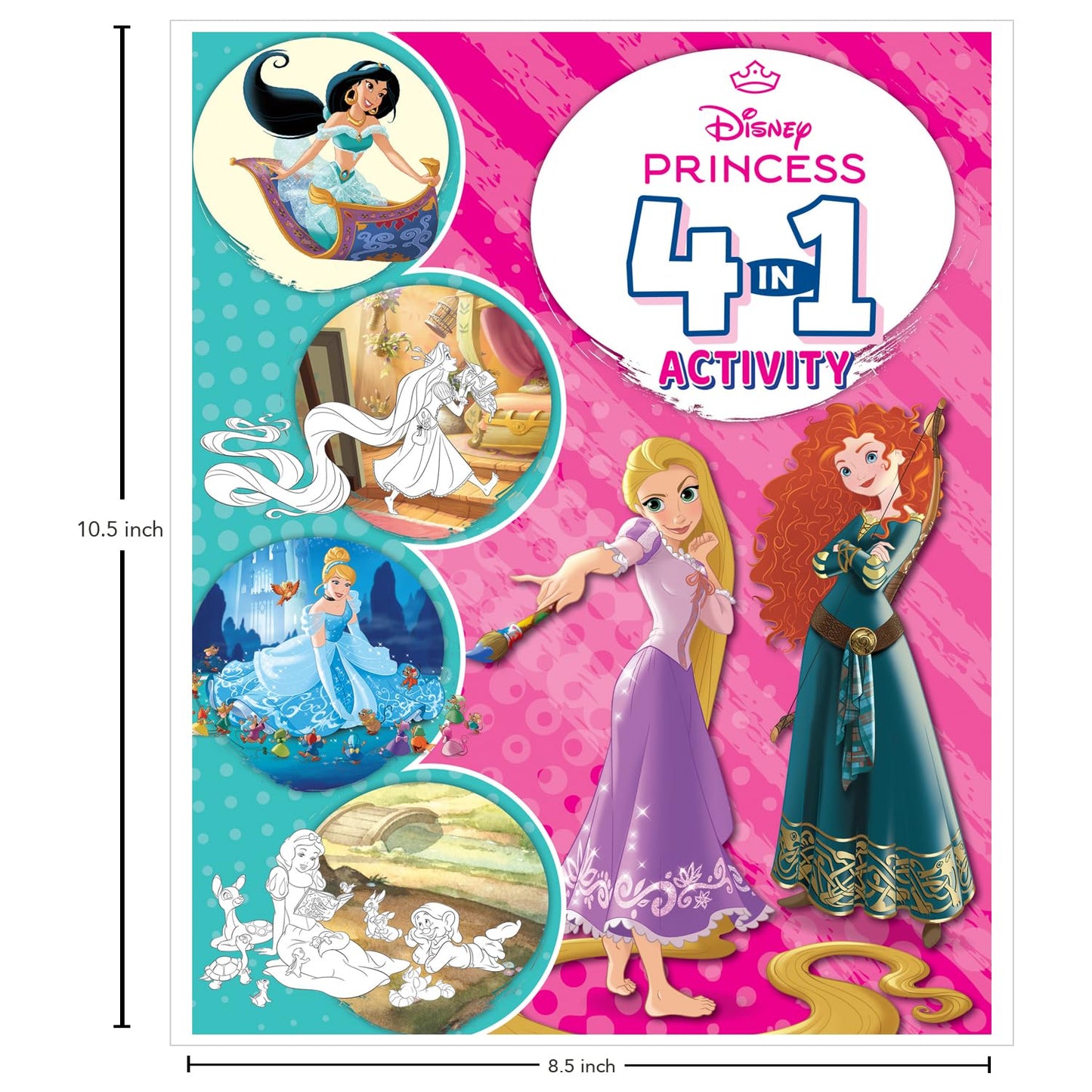 Disney Princess: 4-in-1 Activity cover