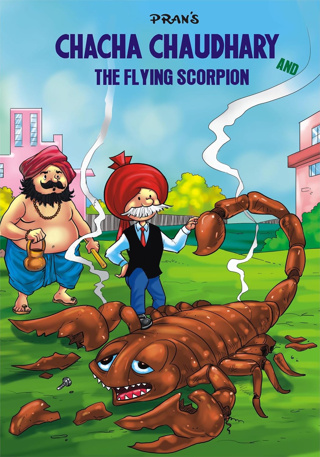 Chacha Chaudhary and the Flying Scorpion cover