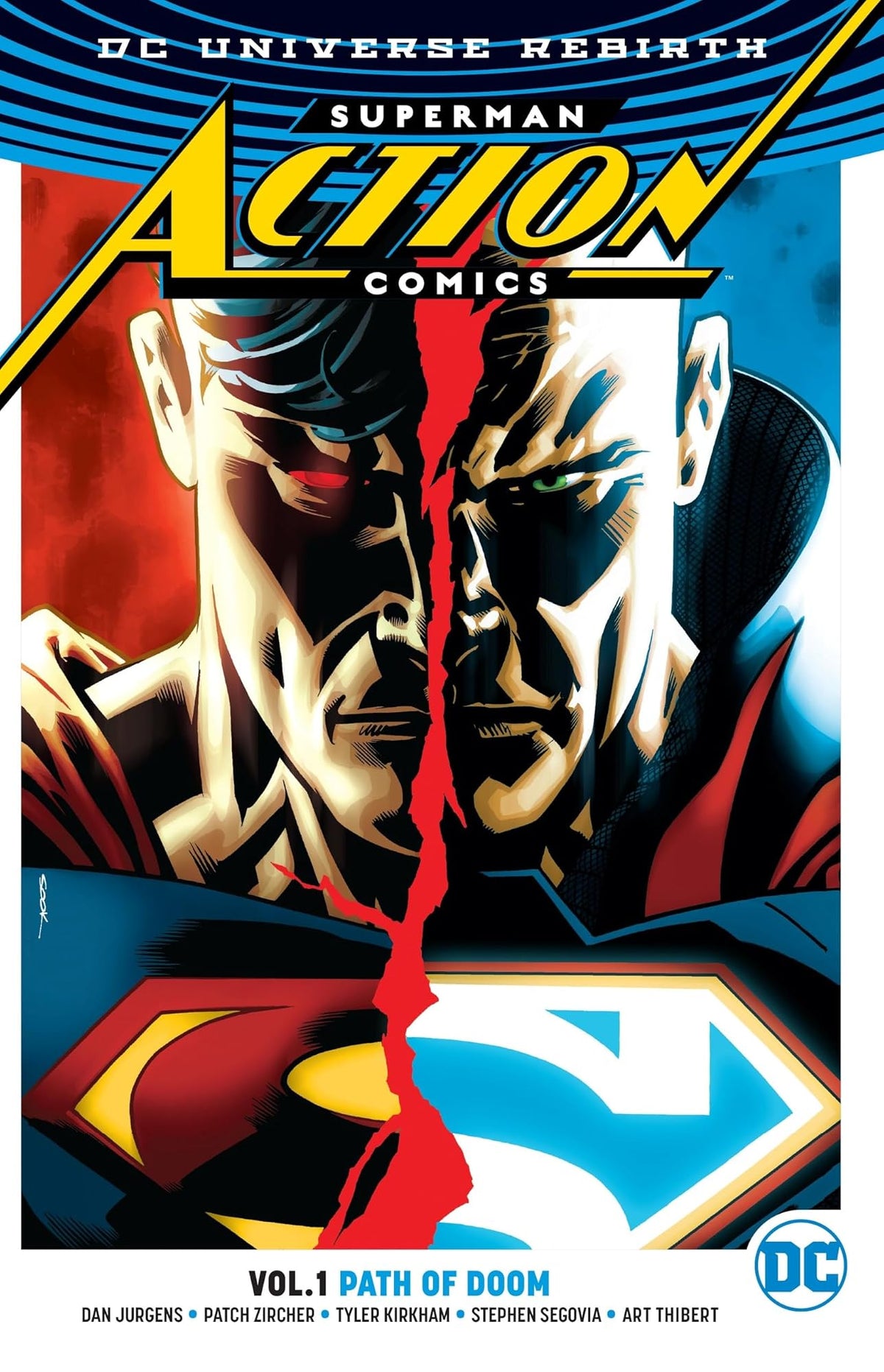Superman: Action Comics Vol. 1: Path Of Doom cover