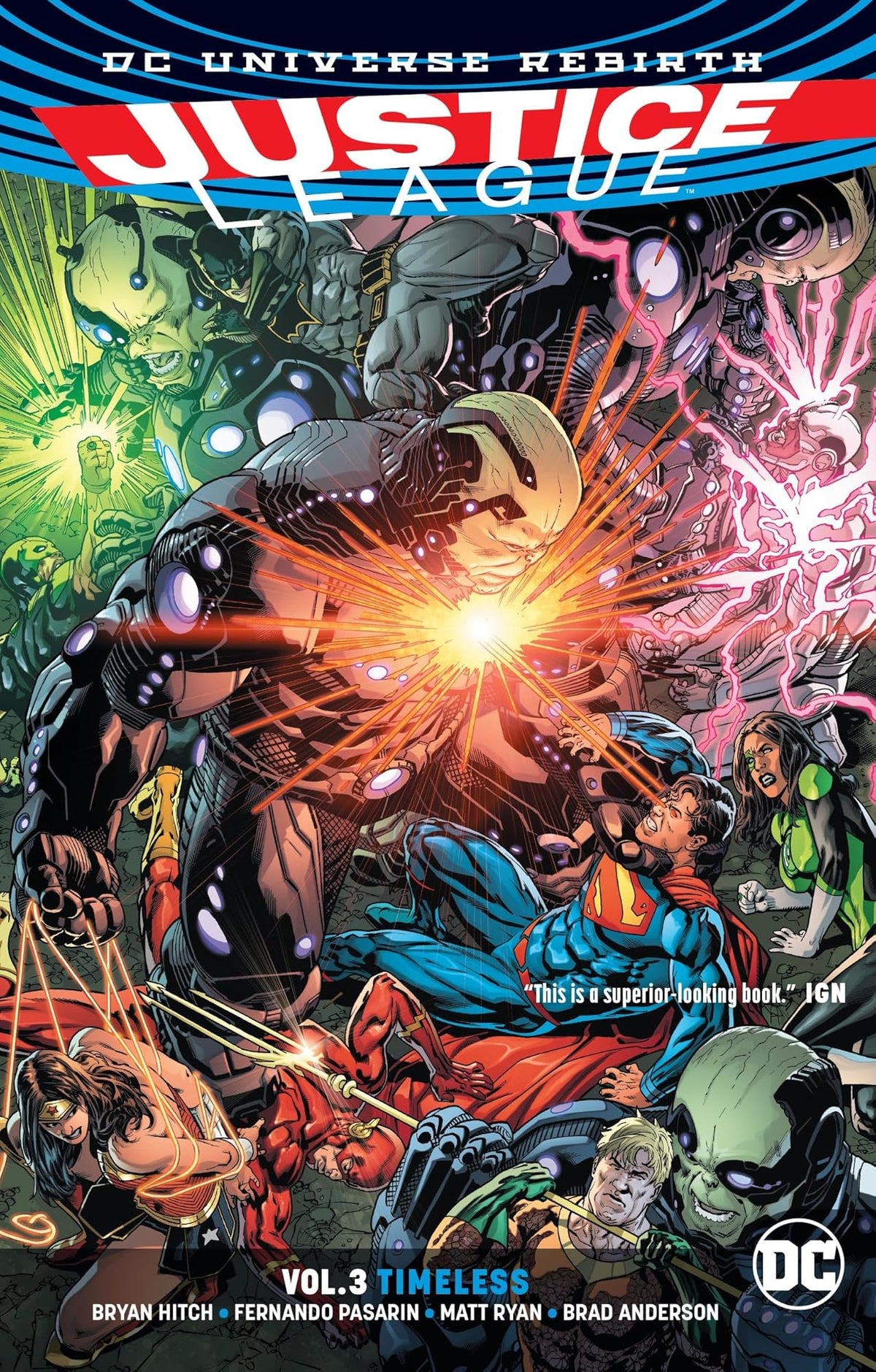 Justice League Vol. 3: Timeless cover