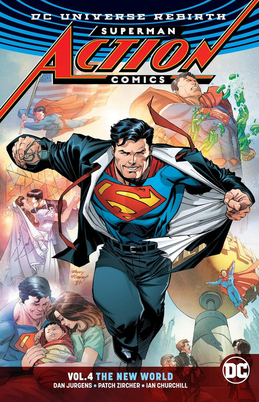 Superman: Action Comics Vol. 4: The New World cover